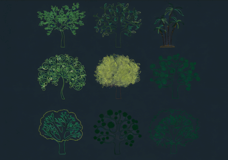 2026年最新景观植物CAD景观树CAD乔木CAD植物CAD花木CAD观赏树CAD树木CAD图库(图4)