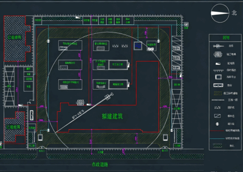 施工总平面布置图施工平面图施工平面布置图施工总平施工场布【8套方案】(图4)