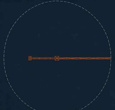  63款塔式起重机塔吊施工平面图CAD图例(图3)