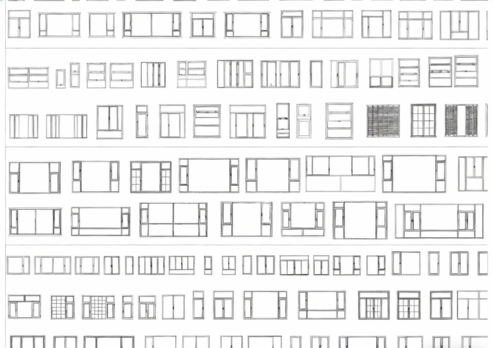  2026年最新窗户CAD图库CAD推拉窗CAD飘窗CAD折叠窗CAD落地窗(图4)