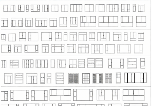  2026年最新窗户CAD图库CAD推拉窗CAD飘窗CAD折叠窗CAD落地窗(图5)