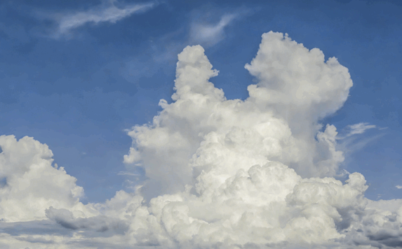 247张逼真蔚蓝天空云层朵高清参考图合集(图2)