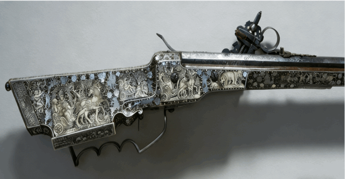 218张古董火枪火炮高清参考图合集(图5)