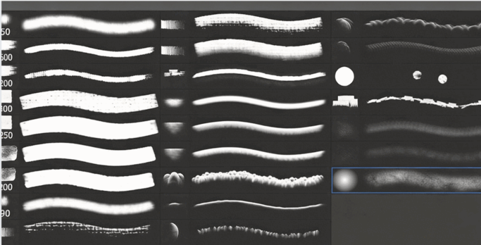 Marc Brunet画师数字绘画自定义PS笔刷合集(图1)