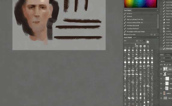 Jarod Erwin画师数字绘画自定义PS笔刷合集 附教程(图2)