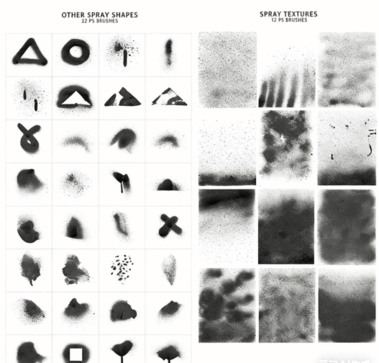 5600组超豪华自定义实用PS笔刷合集(图5)