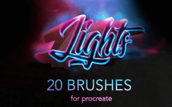 发光效果自定义PS笔刷合集(图1)