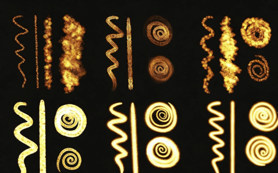 发光效果自定义PS笔刷合集(图4)