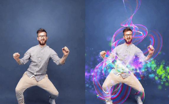 抽象烟雾火花等画笔数字绘画笔刷合集(图4)