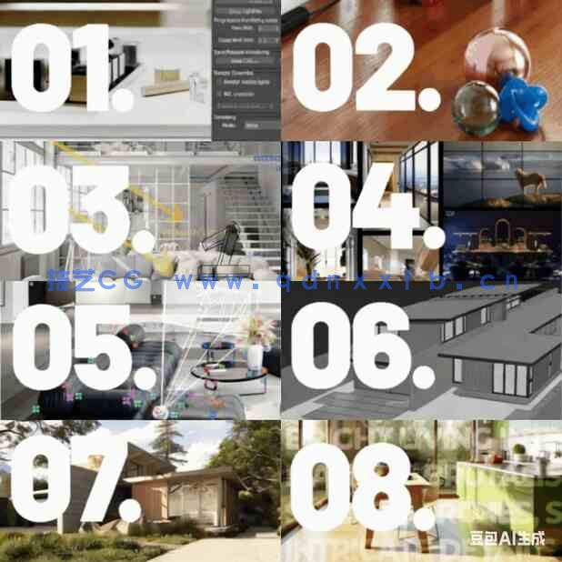 【中文字幕】CR官方终极渲染课程灯光材质构图和动画艺术(图1)