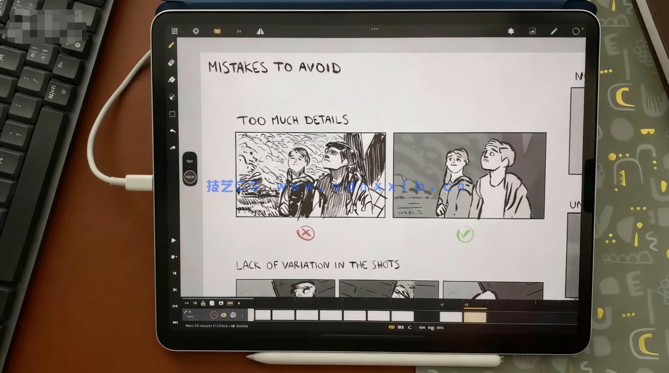 【中文字幕】分镜故事板创意设计基础核心技能训练视频教程(图1)