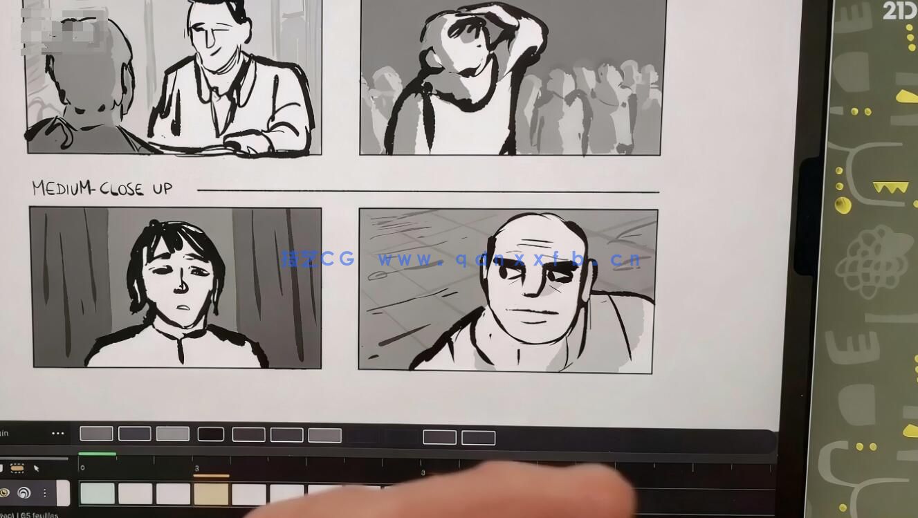 【中文字幕】分镜故事板创意设计基础核心技能训练视频教程(图2)