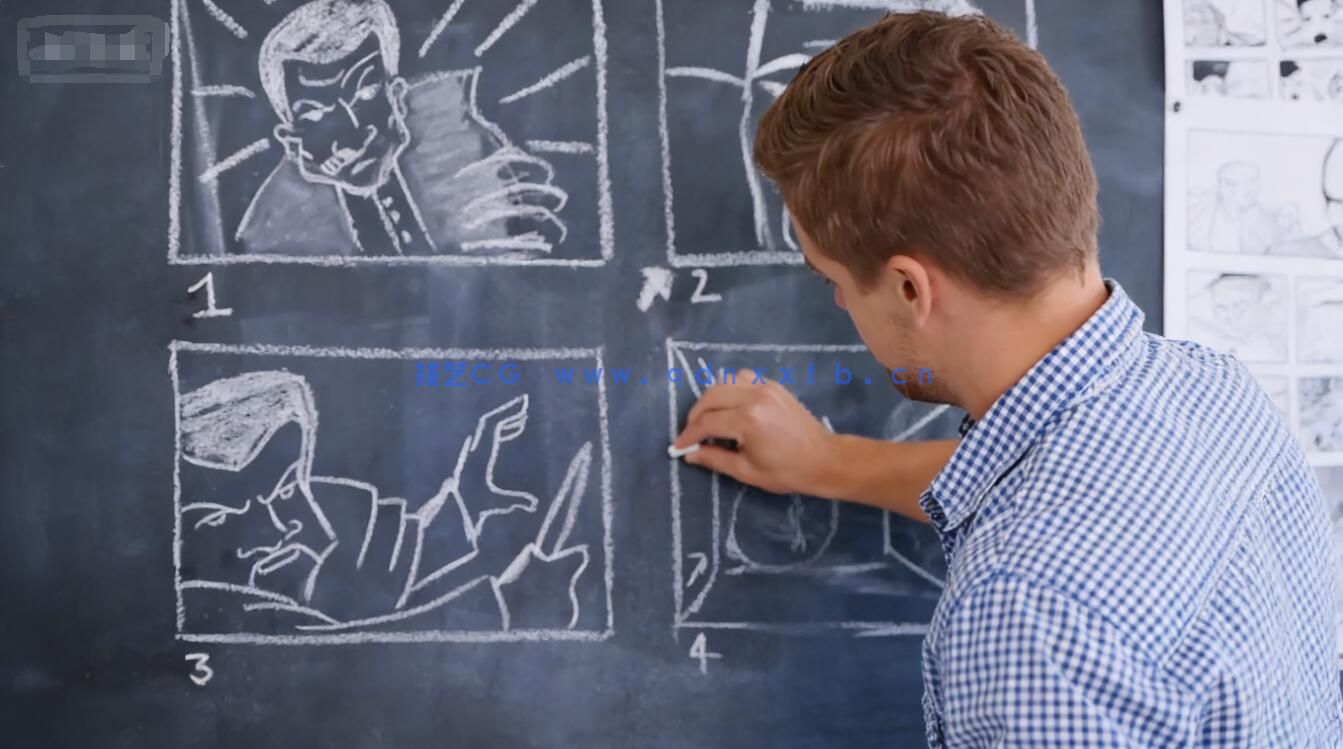 【中文字幕】分镜故事板创意设计基础核心技能训练视频教程(图3)