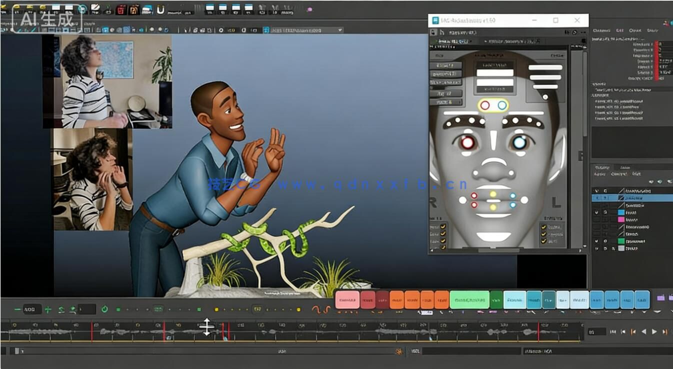 【中文字幕】Maya电影级表演角色动画大师班视频教程(图1)