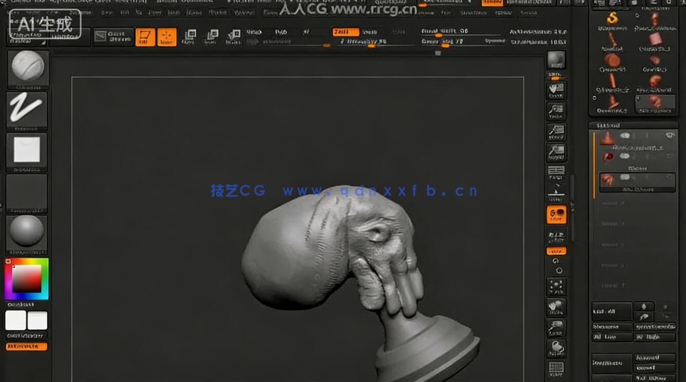 Zbrush雕刻建模3D打印核心技术训练视频教程(图4)