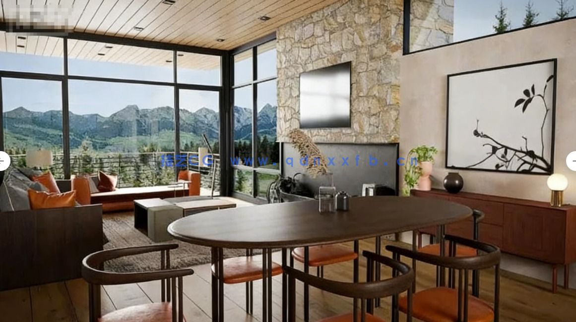 [室内设计] Blender高质量室内家具设计场景3D模型 第九季(图7)