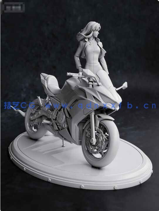 [独立角色] 新世纪福音战士EVA动漫角色葛城美里雕塑3D打印模型(图7)