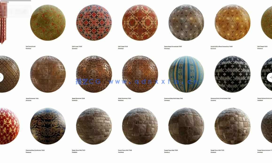 [室内设计] 中世纪哥特风格王座大厅室内场景全套3D模型 96GB(图5)