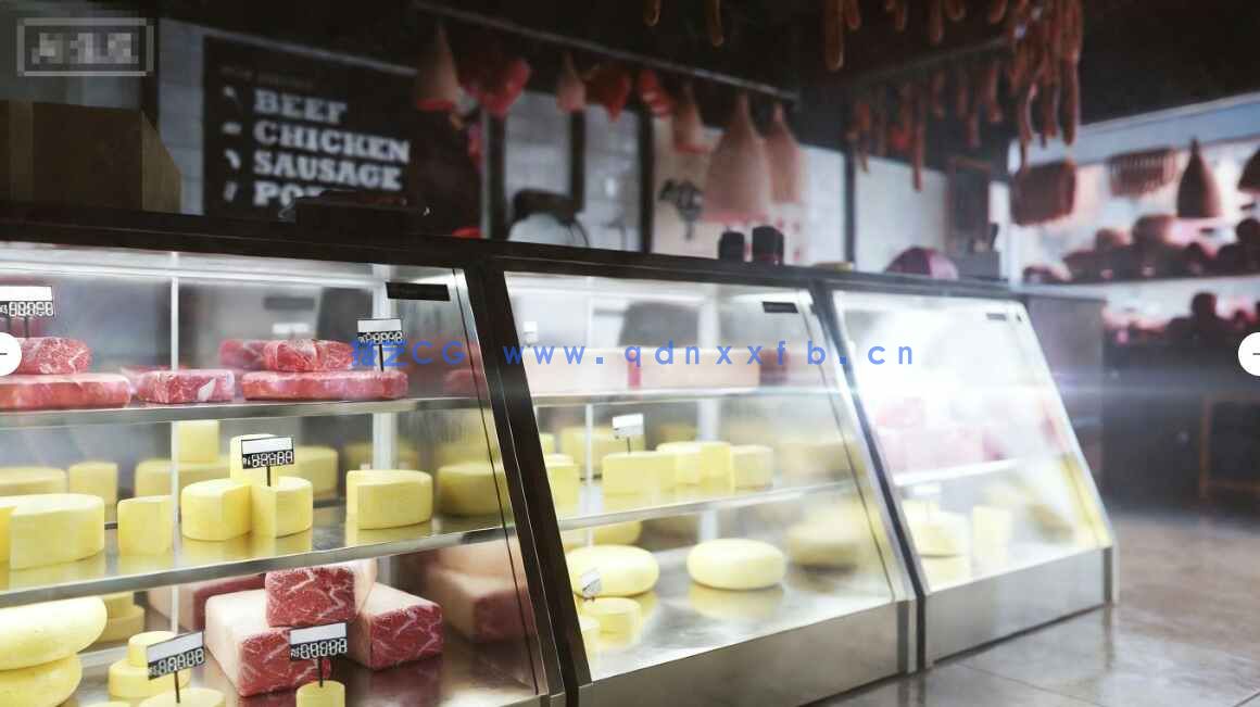 [室内设计] 日常生活小型商业商店旧货铺车库面包店水果鲜肉店等室内场景3D模型合集(图4)