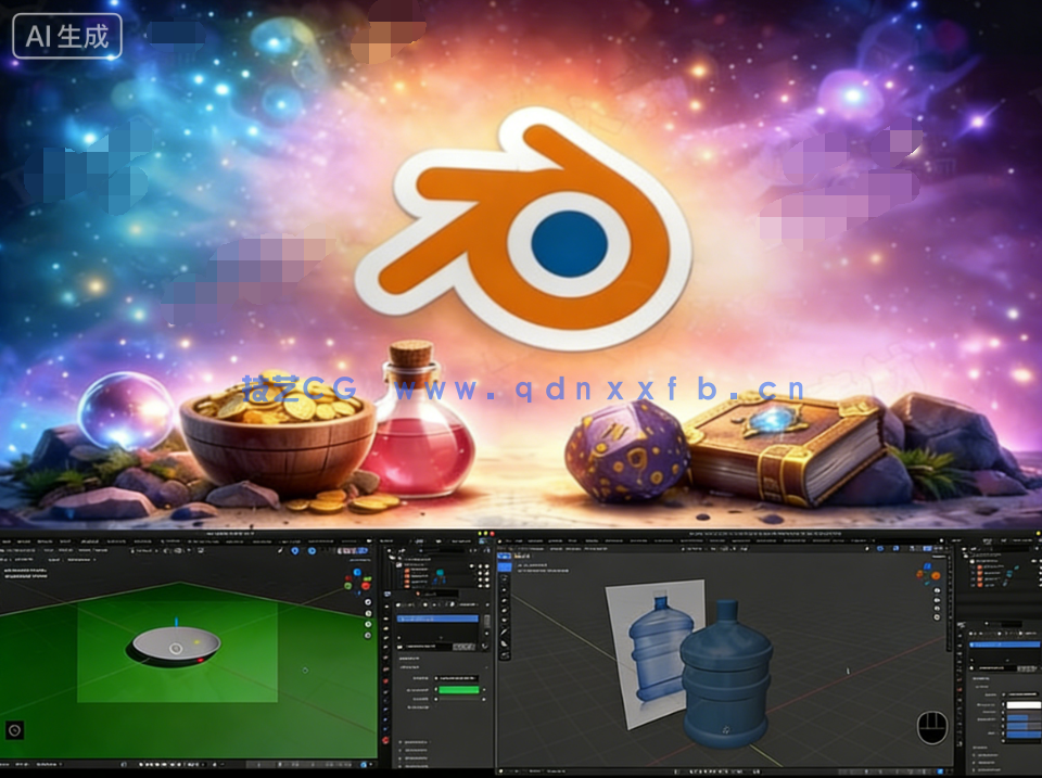 【中文字幕】Blender 5全面核心技术训练视频教程(图1)