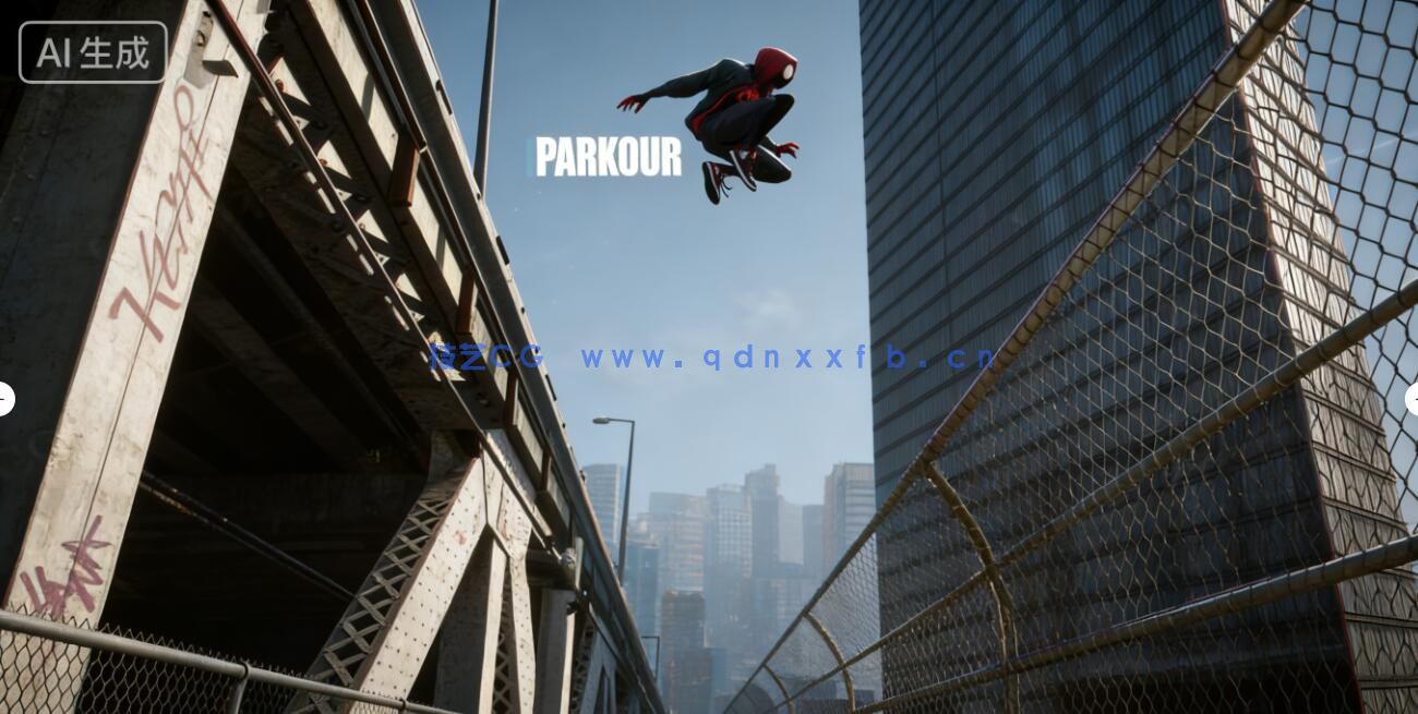 【中文字幕】《蜘蛛侠：平行宇宙》城市景观绘画实战训练视频教程(图3)