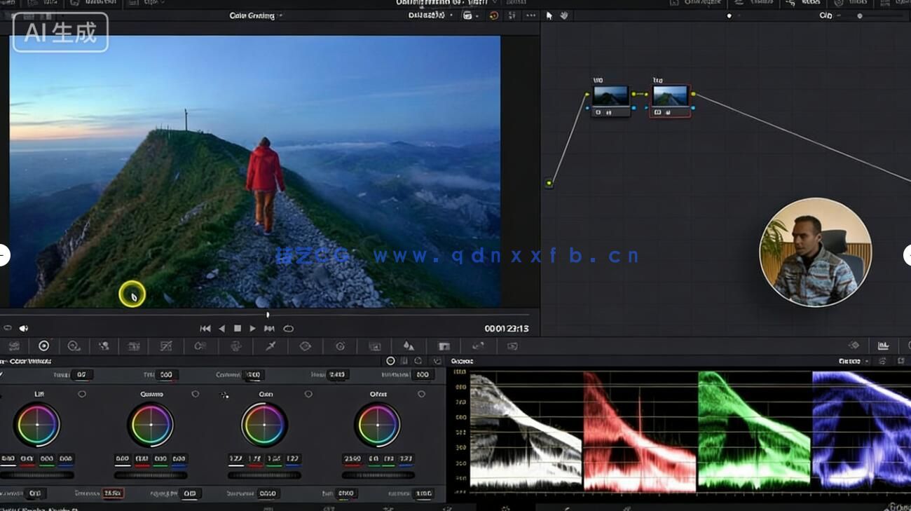 【中文字幕】DaVinci Resolve 19视频编辑与好莱坞级调色终极指(图3)