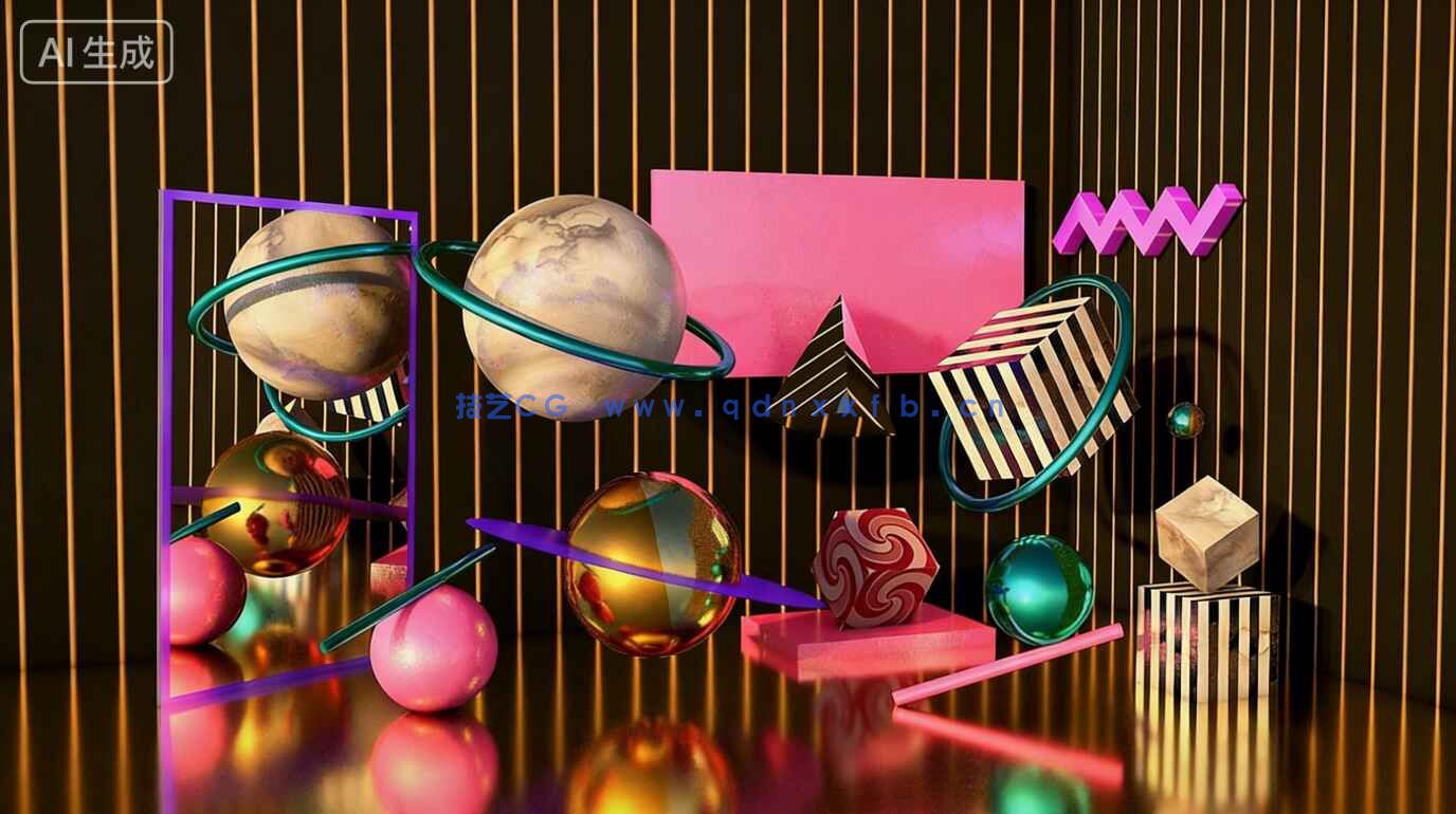 【中文字幕】C4D三维视觉设计在社交媒体上应用视频教程(图2)