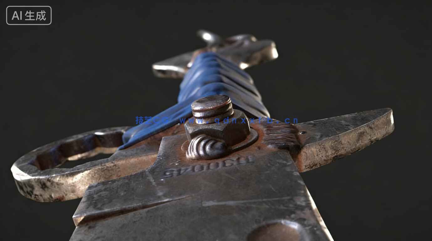 【中文字幕】Maya后末日题材匕首武器游戏资产实例制作视频教程(图2)