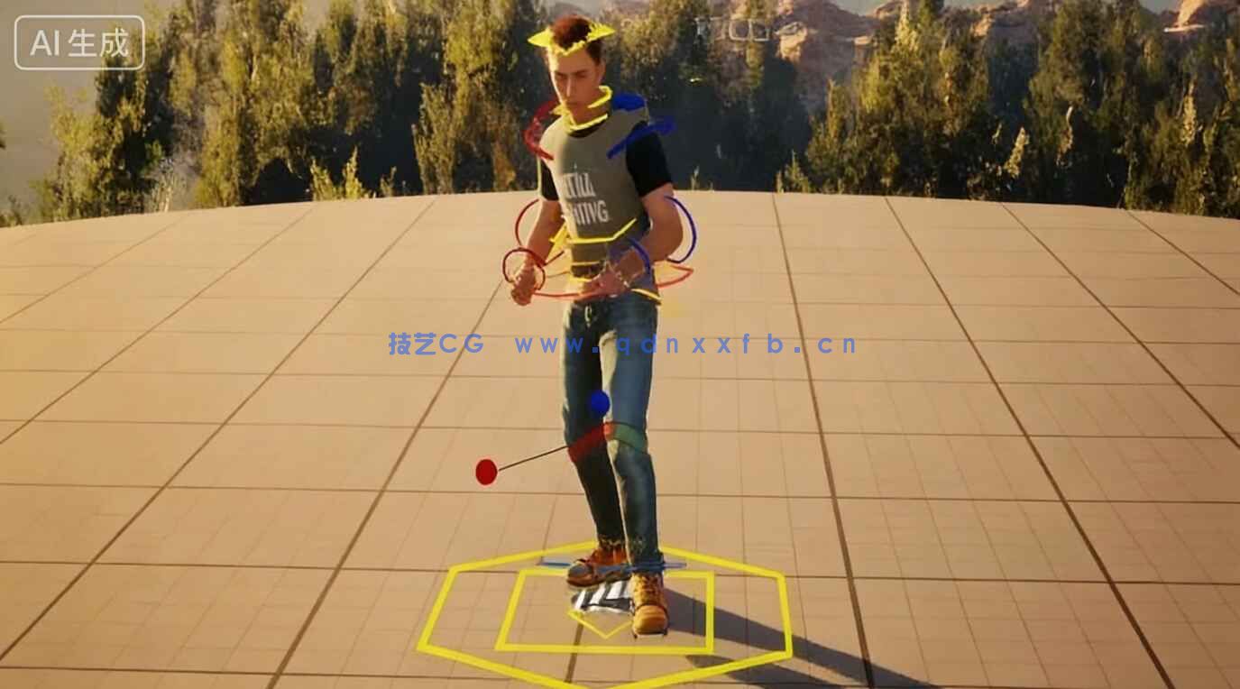 【中文字幕】UE5动作捕捉角色动画制作视频教程(图5)