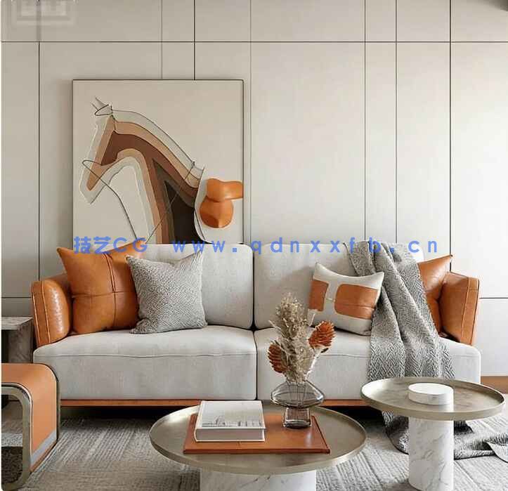 [家具模型] Blender高质量室内家具设计场景3D模型 第三季(图3)