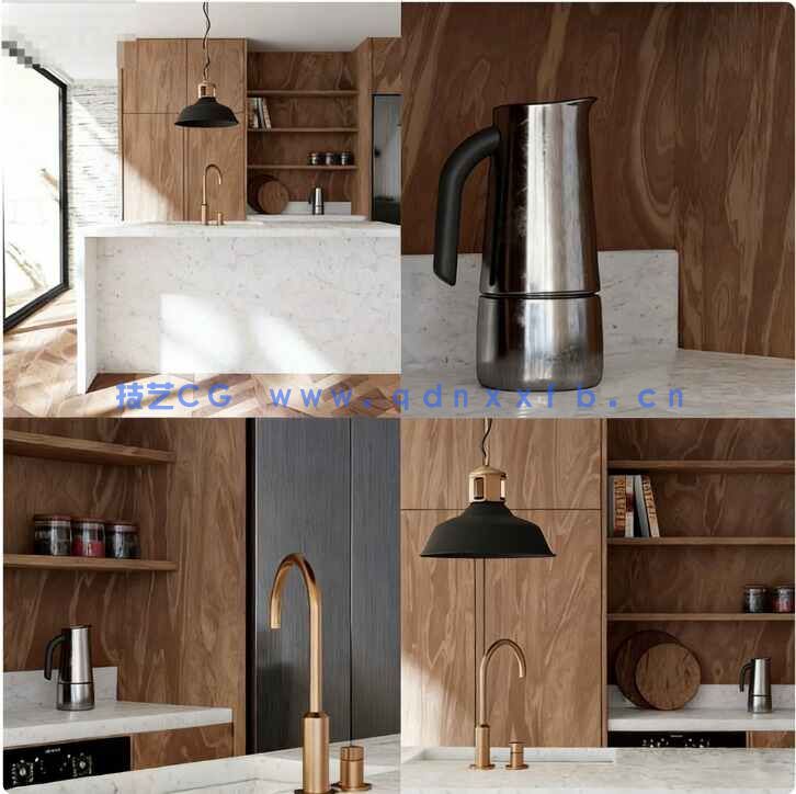 [家具模型] Blender高质量室内家具设计场景3D模型 第三季(图5)