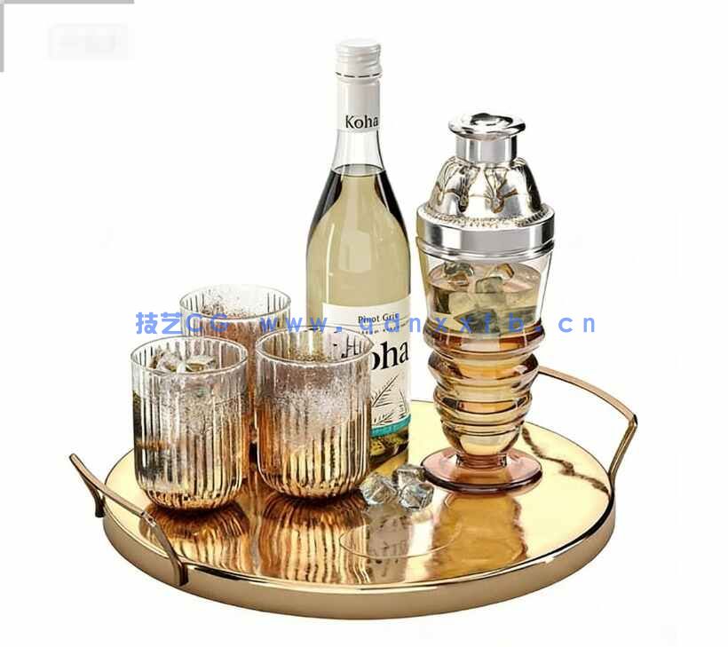 [家具模型] 3dsky精品家具装饰等3D模型合集2025年第一季(图5)