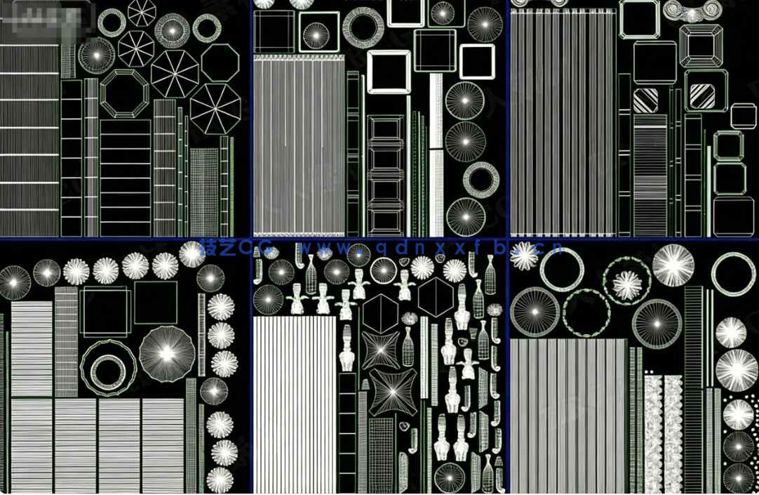 [家具模型] 10组建筑柱子高质量3D模型合集(图4)