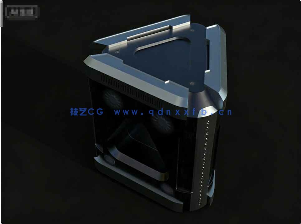 [家具模型] 科幻硬表面箱体道具场景细节3D模型资源包(图4)