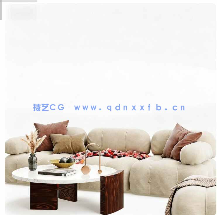 [家具模型] 200组高品质现代风格休闲时尚家居家具3D模型合集 Evermotion第219季(图8)