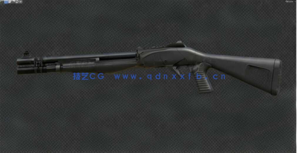 [武器道具] 40款《严阵以待》战术射击游戏武器3D模型合集(图1)