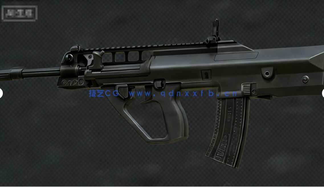 [武器道具] 40款《严阵以待》战术射击游戏武器3D模型合集(图2)