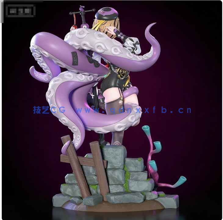 [独立角色] 伊德海莉Yidhari《绝区零》游戏角色雕刻手办3D打印模型(图4)