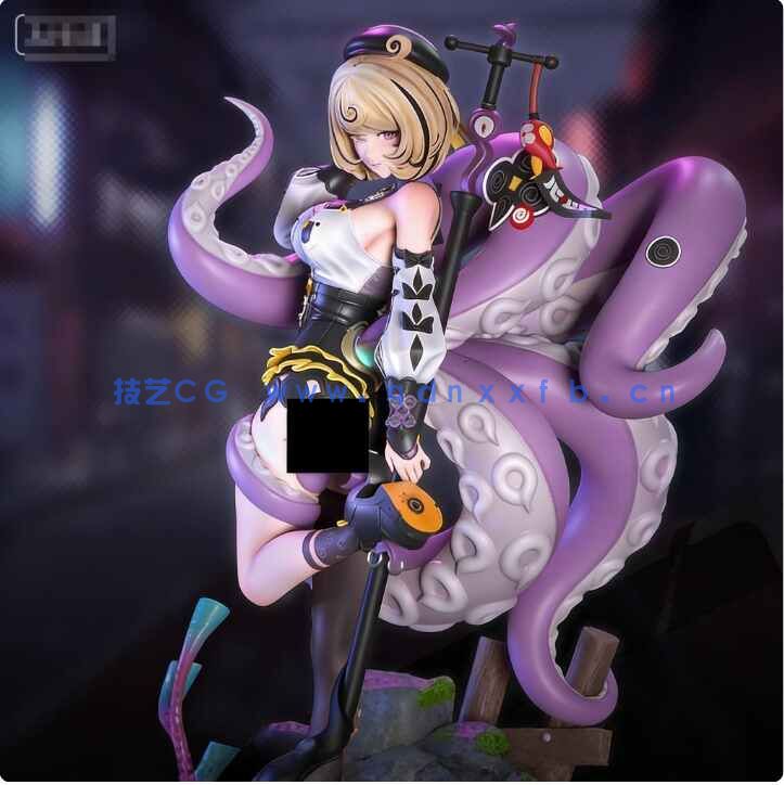 [独立角色] 伊德海莉Yidhari《绝区零》游戏角色雕刻手办3D打印模型(图2)