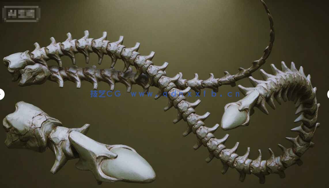 [独立角色] 40组怪物章鱼异形生物触手Zbursh IMM笔刷和3D模型合集 附使用教程(图6)