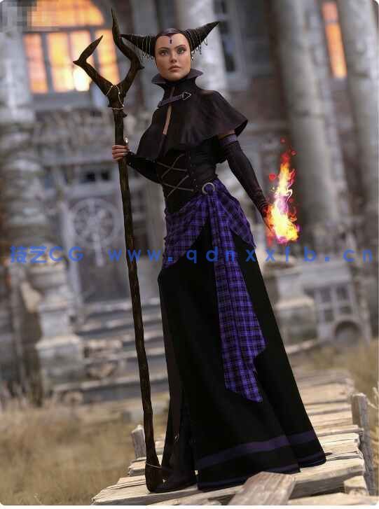 [独立角色] Daz3D各类角色3D模型合集2023年度10月第三季(图6)