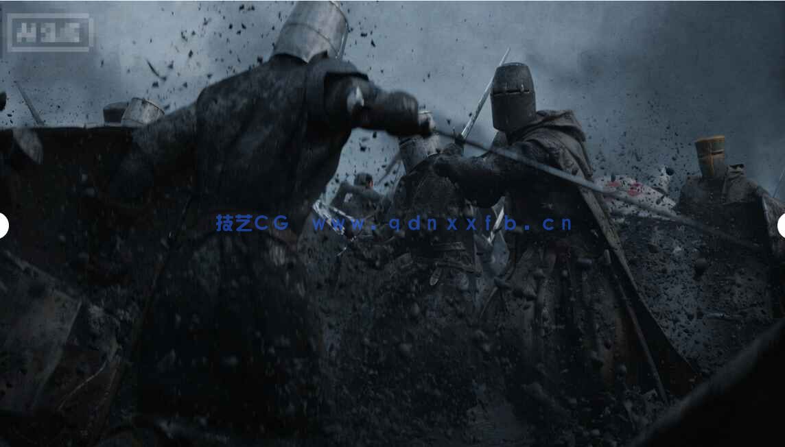 [独立角色] 中世纪十字军远征军战争主题军队与建筑大型3D模型合集(图7)