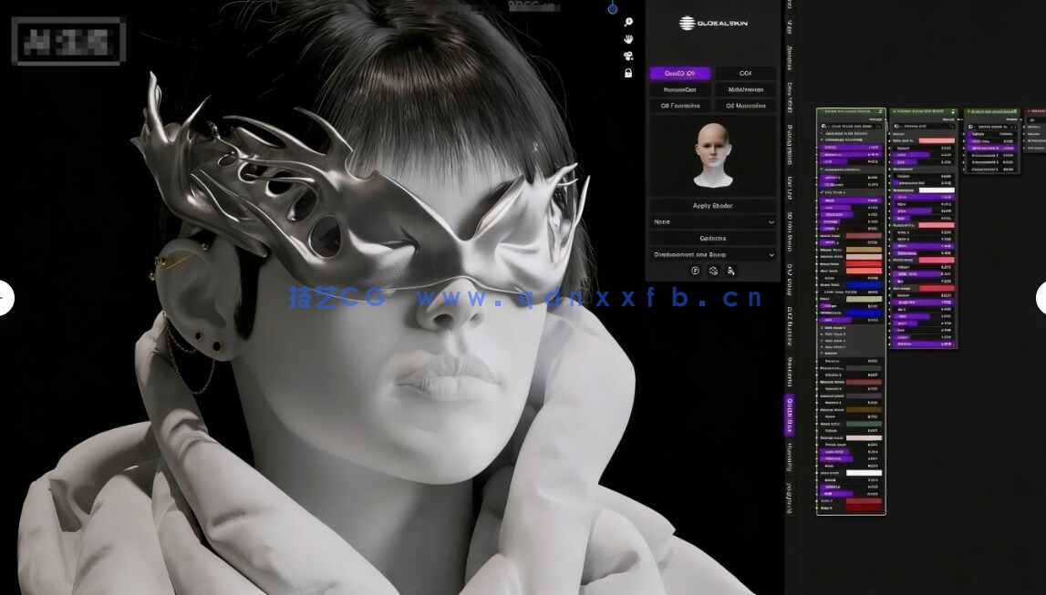 [独立角色] 24组Blender影视级写实人体皮肤质感角色艺术3D模型合集(图4)