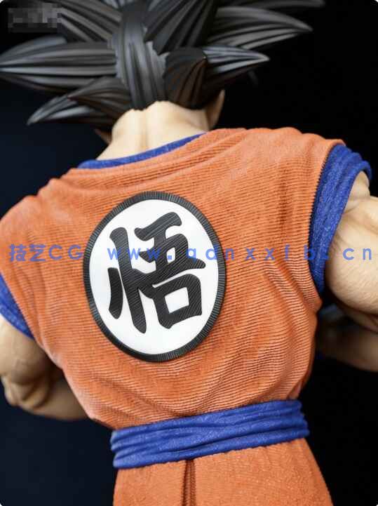 [独立角色] 孙悟空站姿《龙珠》动漫角色雕塑雕刻3D模型(图7)