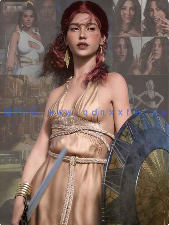 [独立角色] Daz3D各类角色3D模型合集2023年度10月第四季(图6)