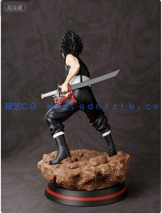 [独立角色] 飞影《幽游白书》动漫角色雕塑雕刻3D模型(图6)