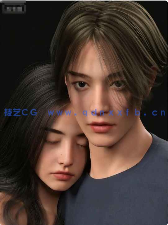 [独立角色] Daz3D各类角色3D模型合集2023年度7月第二季(图8)