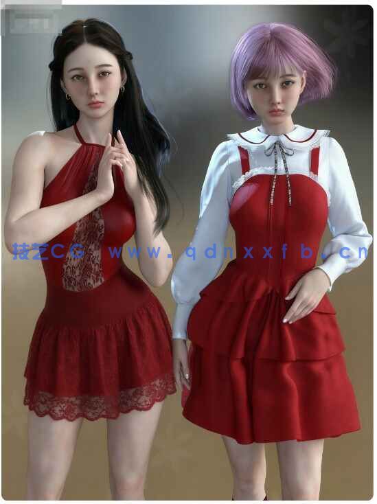 [独立角色] Daz3D各类角色3D模型合集2023年度10月第一季(图6)