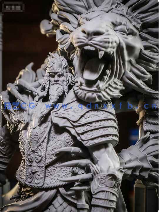 [独立角色] 戈弗雷《艾尔登法环》游戏角色雕塑3D打印模型(图3)