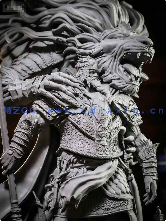 [独立角色] 戈弗雷《艾尔登法环》游戏角色雕塑3D打印模型(图2)